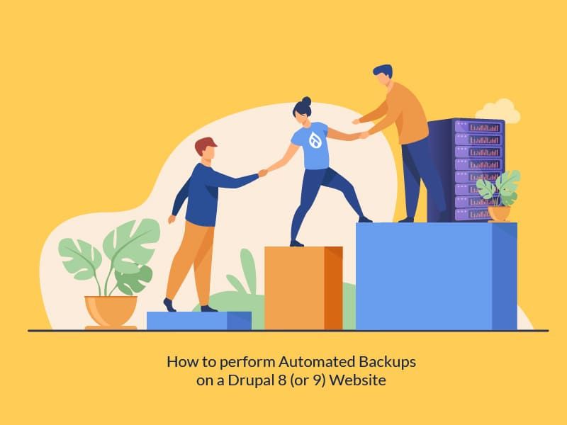 Делаем автоматическое резервное копирование сайта на Drupal 8/9